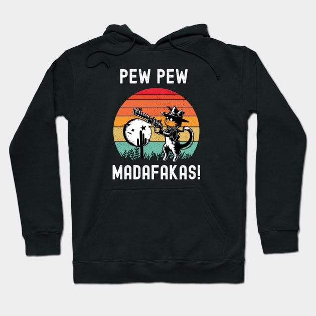 Pew Pew Madafakas Hoodie by Xtian Dela ✅